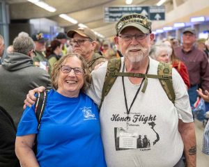 Honor Flight Jeff & Margaret