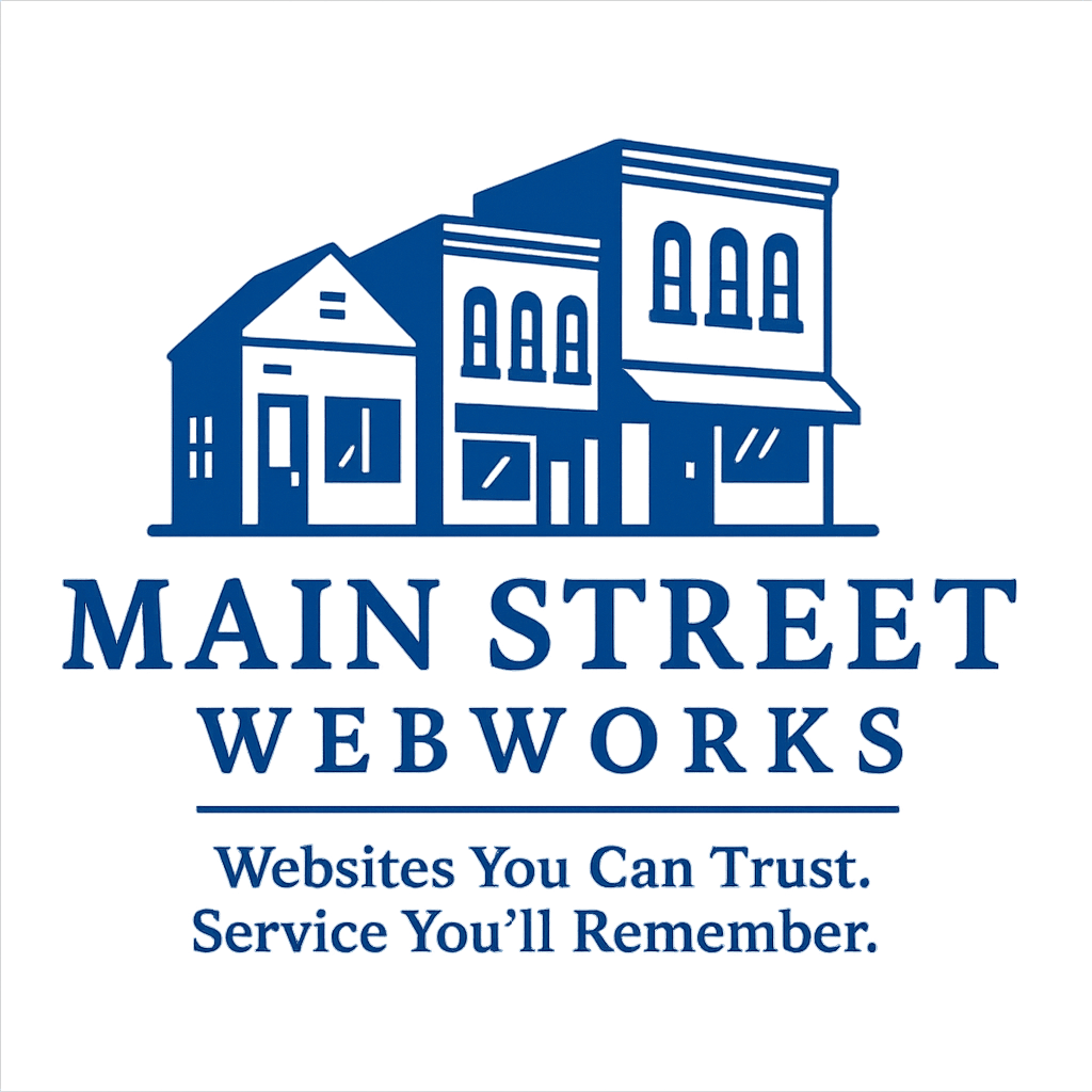 Main Street WebWorks Logo and Tagline